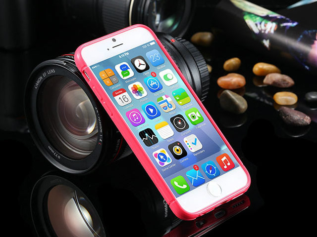 Чехол Yotrix DotCase для Apple iPhone 6 (розовый, гелевый)