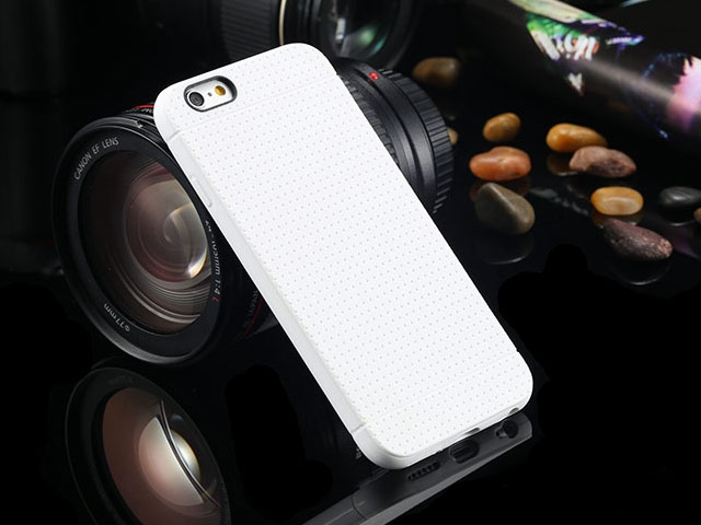 Чехол Yotrix DotCase для Apple iPhone 6 plus (белый, гелевый)