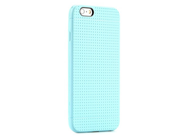 Чехол Yotrix DotCase для Apple iPhone 6 plus (голубой, гелевый)