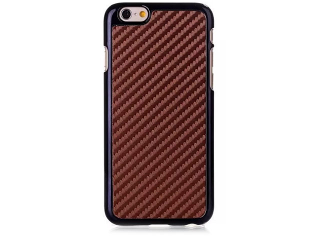 Чехол Yotrix CarbonCase для Apple iPhone 6 plus (коричневый, пластиковый)