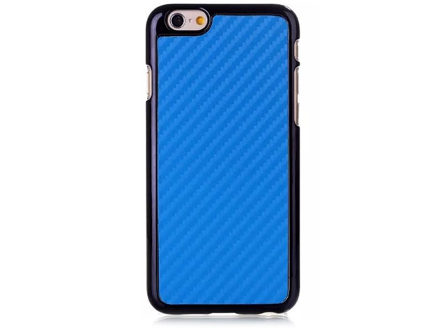 Чехол Yotrix CarbonCase для Apple iPhone 6 plus (синий, пластиковый)