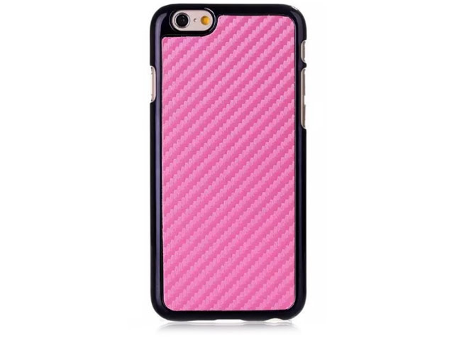 Чехол Yotrix CarbonCase для Apple iPhone 6 (розовый, пластиковый)
