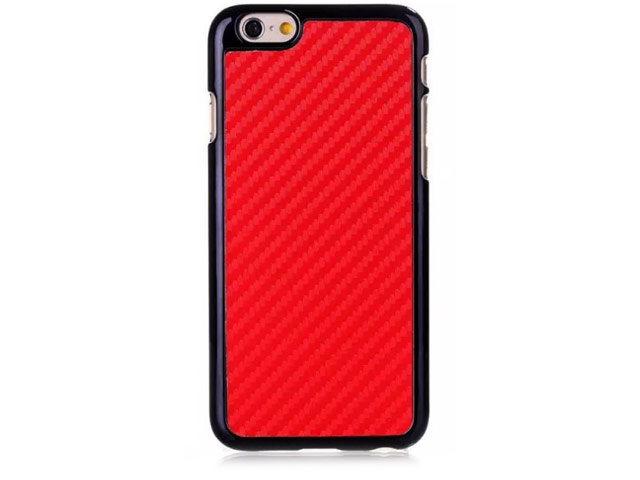 Чехол Yotrix CarbonCase для Apple iPhone 6 (красный, пластиковый)