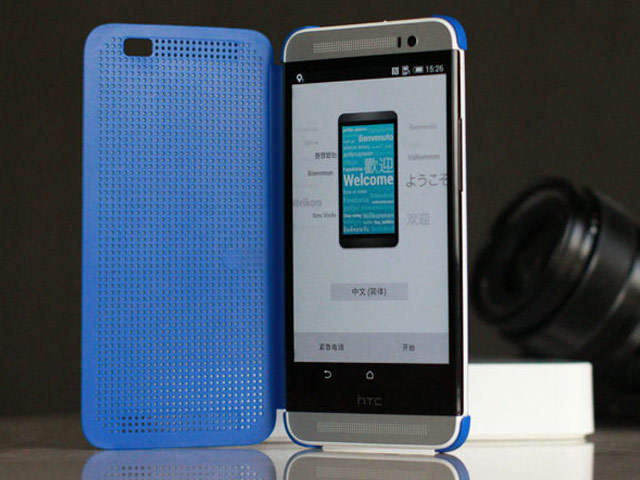 Чехол Yotrix DotCase для HTC One E8 (черный, пластиковый)