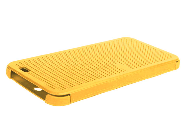 Чехол Yotrix DotCase для HTC One E8 (золотистый, пластиковый)