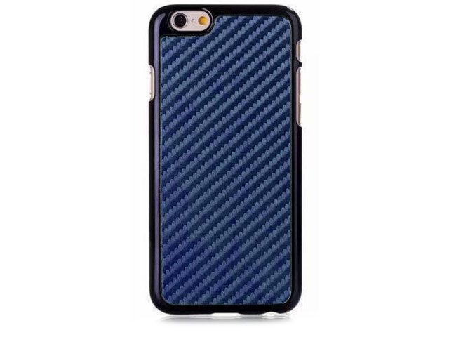 Чехол Yotrix CarbonCase для Apple iPhone 6 plus (темно-синий, пластиковый)