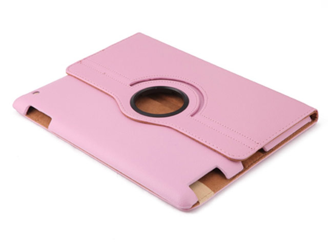 Чехол WhyNot Rotation Case для Apple iPad 2/new iPad (розовый, кожаный) (NPG)