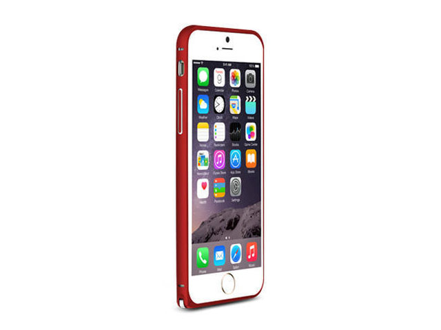 Чехол Yotrix BumperArc для Apple iPhone 6 (красный, алюминиевый)