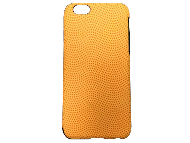 Чехол Yotrix DotWave Case для Apple iPhone 6 (оранжевый, гелевый)