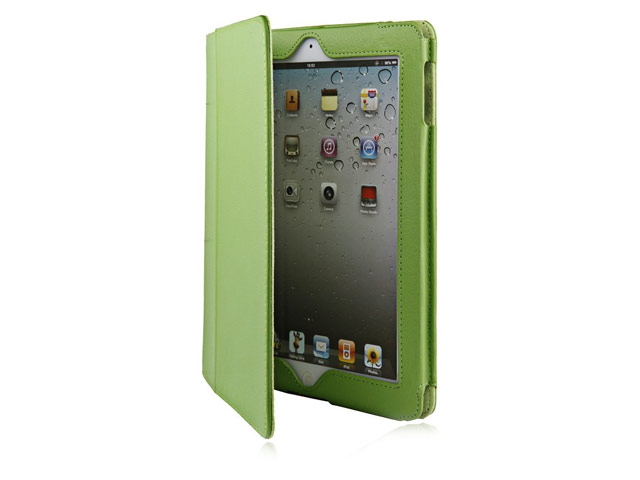 Чехол WhyNot Folio Case для Apple iPad 2/new iPad (зеленый, кожаный) (NPG)