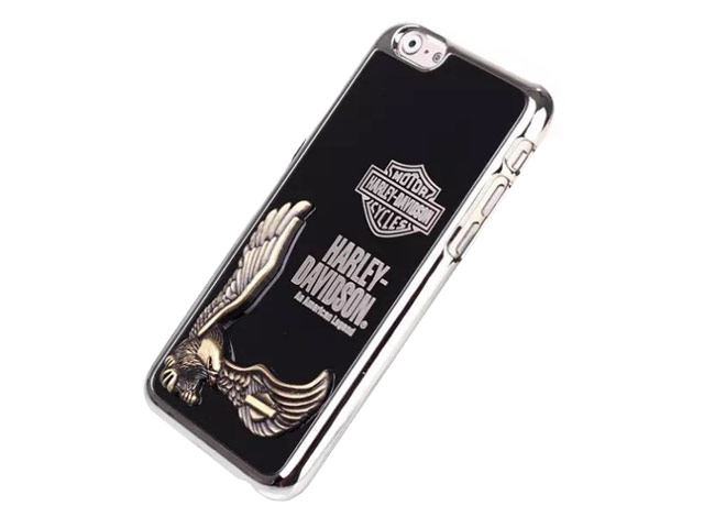 Чехол Harley Davidson An American Legend для Apple iPhone 6 (черный, металлический)