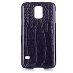 Чехол Yotrix CrocodileCase для Samsung Galaxy S5 SM-G900 (черный, кожаный)