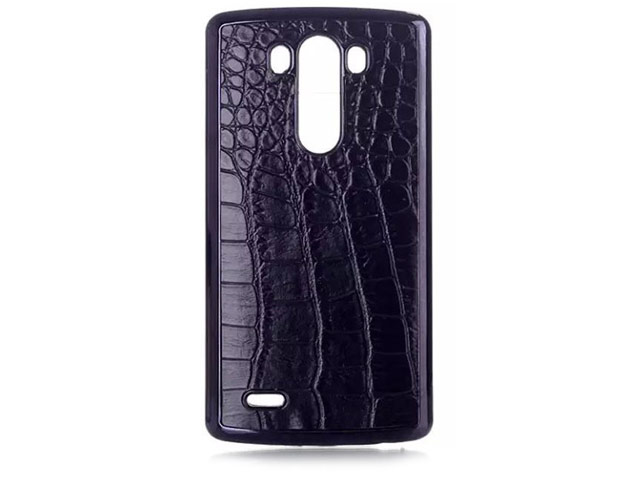 Чехол Yotrix CrocodileCase для LG G3 D850 (черный, кожаный)