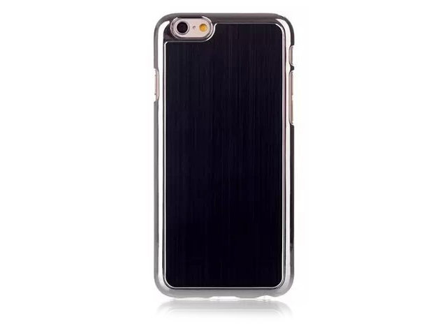 Чехол Yotrix MetalCase для Apple iPhone 6 (черный, алюминиевый)