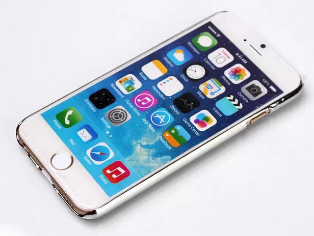 Чехол Yotrix MetalCase для Apple iPhone 6 (серебристый, алюминиевый)