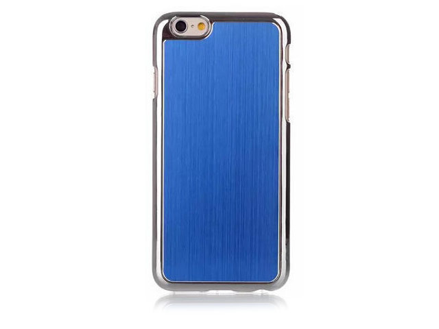 Чехол Yotrix MetalCase для Apple iPhone 6 plus (синий, алюминиевый)