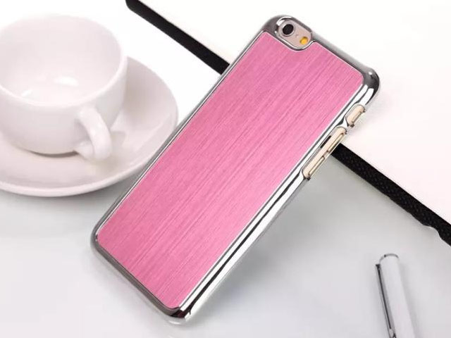 Чехол Yotrix MetalCase для Apple iPhone 6 plus (розовый, алюминиевый)