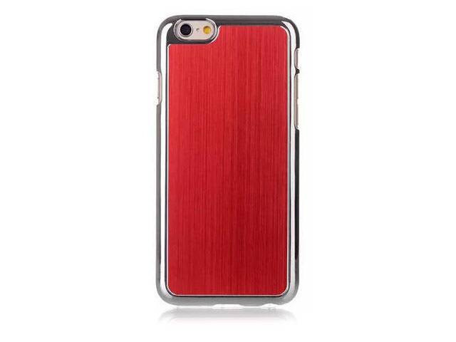 Чехол Yotrix MetalCase для Apple iPhone 6 plus (красный, алюминиевый)