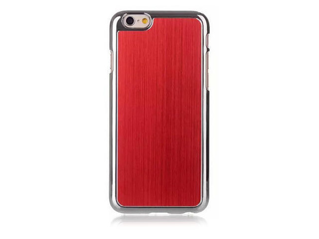 Чехол Yotrix MetalCase для Apple iPhone 6 plus (красный, алюминиевый)
