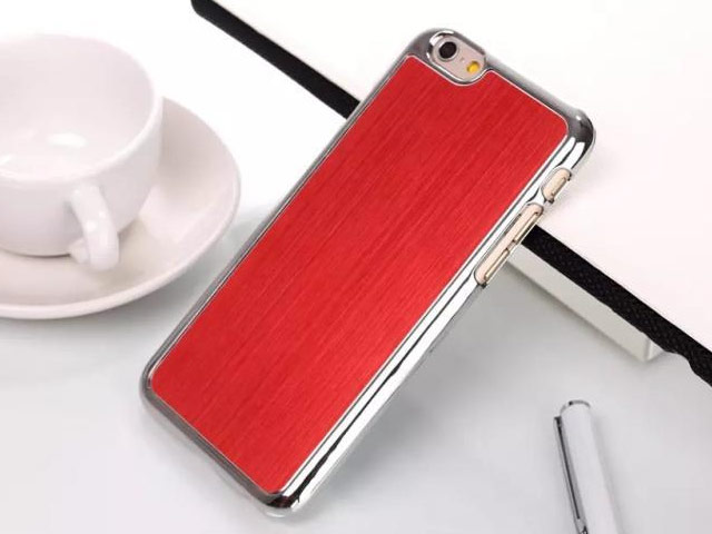 Чехол Yotrix MetalCase для Apple iPhone 6 plus (красный, алюминиевый)
