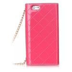 Чехол Yotrix WalletFlip Case для Apple iPhone 6 (розовый, кожаный)