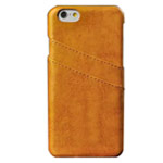Чехол Yotrix CardSlot Case для Apple iPhone 6 (желтый, кожаный)