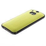 Чехол Yotrix MetalCase для HTC new One (HTC M8) (зеленый, алюминиевый)