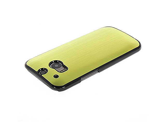 Чехол Yotrix MetalCase для HTC new One (HTC M8) (зеленый, алюминиевый)