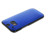 Чехол Yotrix MetalCase для HTC new One (HTC M8) (синий, алюминиевый)