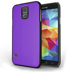 Чехол Yotrix MetalCase для Samsung Galaxy S5 SM-G900 (фиолетовый, алюминиевый)