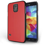 Чехол Yotrix MetalCase для Samsung Galaxy S5 SM-G900 (красный, алюминиевый)