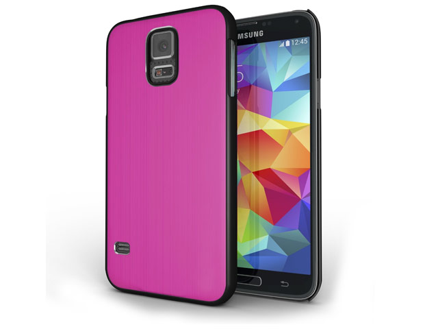 Чехол Yotrix MetalCase для Samsung Galaxy S5 SM-G900 (розовый, алюминиевый)