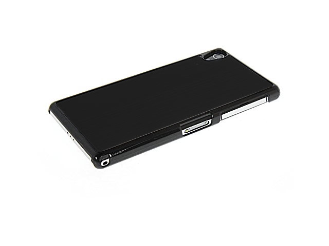 Чехол Yotrix MetalCase для Sony Xperia Z2 L50t (черный, алюминиевый)
