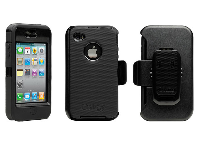 Чехол Otterbox Defender Series для Apple iPhone 4 (черный)