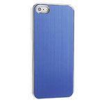 Чехол Yotrix MetalCase для Apple iPhone 5/5S (синий, алюминиевый)