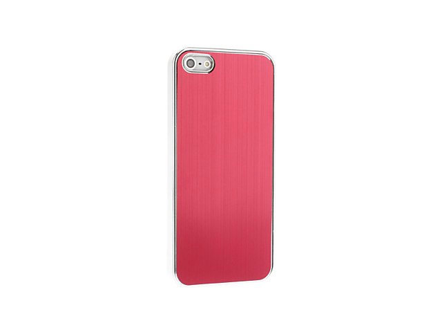 Чехол Yotrix MetalCase для Apple iPhone 5/5S (красный, алюминиевый)