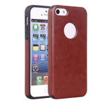 Чехол Yotrix SnapCase для Apple iPhone 5/5S (коричневый, кожаный)