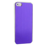 Чехол Yotrix MetalCase для Apple iPhone 5/5S (фиолетовый, алюминиевый)