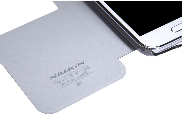Чехол Nillkin Fresh Series Leather case для Samsung Galaxy S5 mini SM-G800 (черный, кожаный)