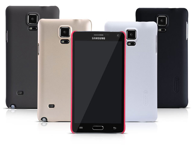 Чехол Nillkin Hard case для Samsung Galaxy Note 4 N910 (черный, пластиковый)