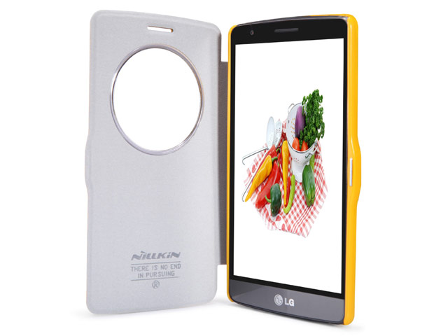 Чехол Nillkin Fresh Series Leather case для LG G3 Beat D724 (G3 mini) (черный, кожаный)