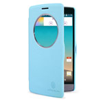 Чехол Nillkin Fresh Series Leather case для LG G3 Beat D724 (G3 mini) (голубой, кожаный)