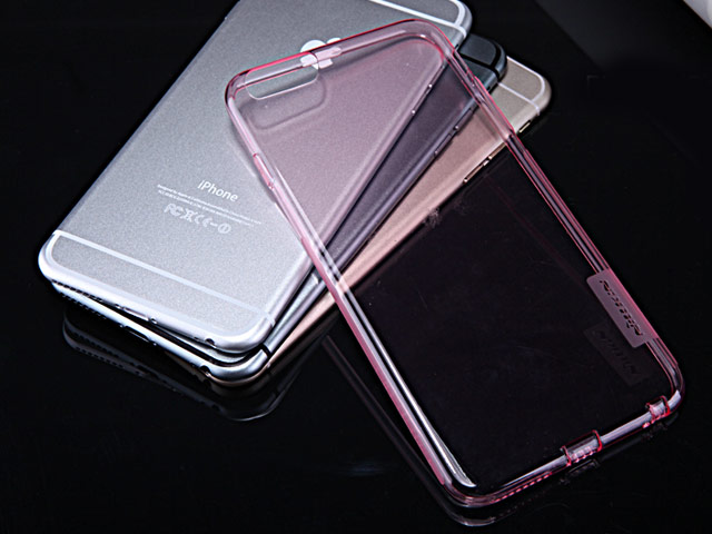 Чехол Nillkin Nature case для Apple iPhone 6 (розовый, гелевый)