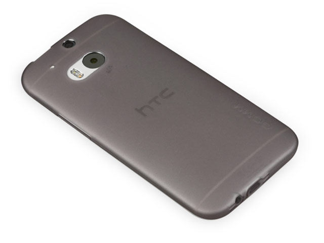 Чехол GGMM Pure Case для HTC new One (HTC M8) (черный, гелевый)