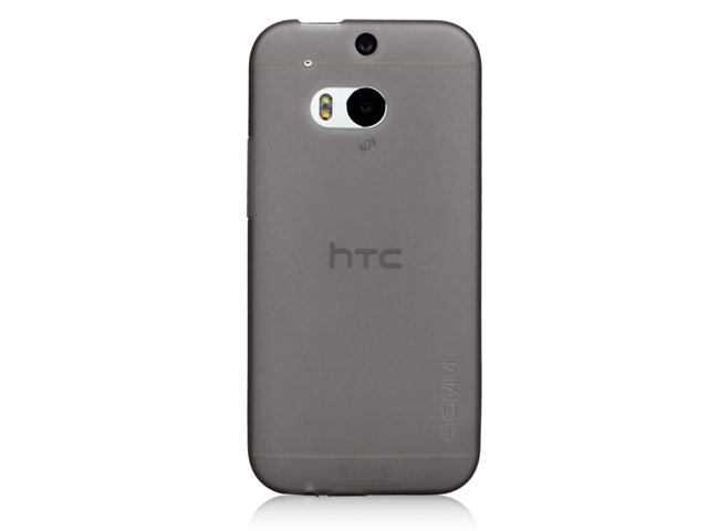 Чехол GGMM Pure Case для HTC new One (HTC M8) (черный, гелевый)
