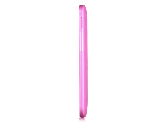 Чехол GGMM Pure Case для HTC new One (HTC M8) (розовый, гелевый)