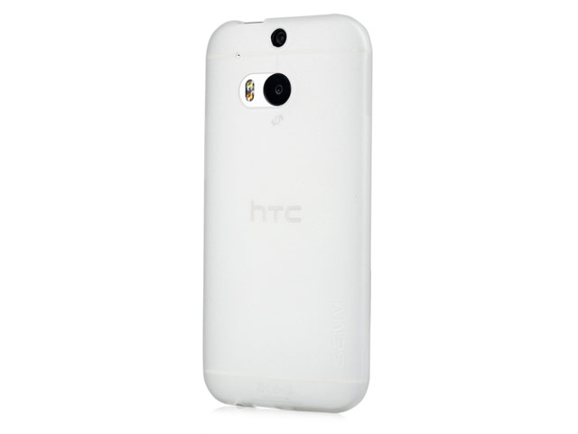 Чехол GGMM Pure Case для HTC new One (HTC M8) (белый, гелевый)