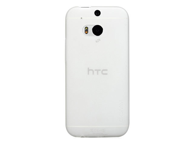 Чехол GGMM Pure Case для HTC new One (HTC M8) (белый, гелевый)