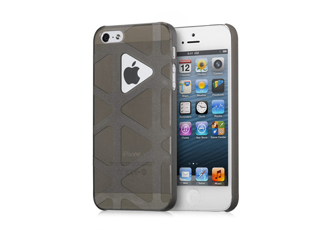 Чехол GGMM Play Case для Apple iPhone 5/5S (черный, пластиковый)