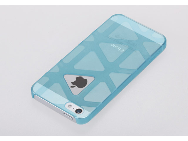 Чехол GGMM Play Case для Apple iPhone 5/5S (голубой, пластиковый)